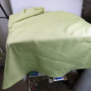 Spring Green Tablecloth 70" round Polyester thick fabric double sided